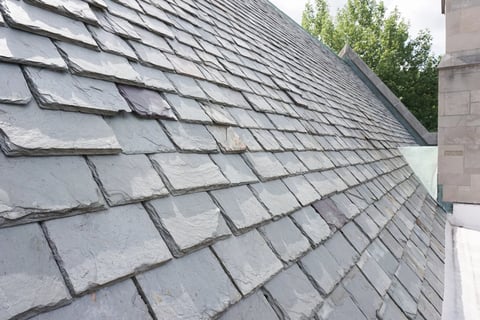 Slate roof detail